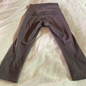 Lululemon capri running leggings
